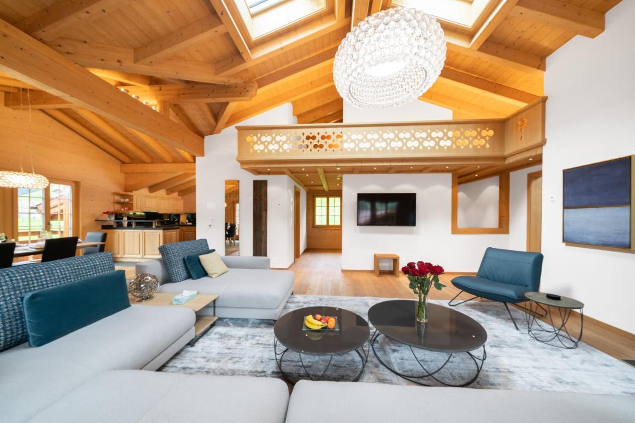 Chalet Alia - Swiss Hotel Apartments Grindelwald Exterior foto