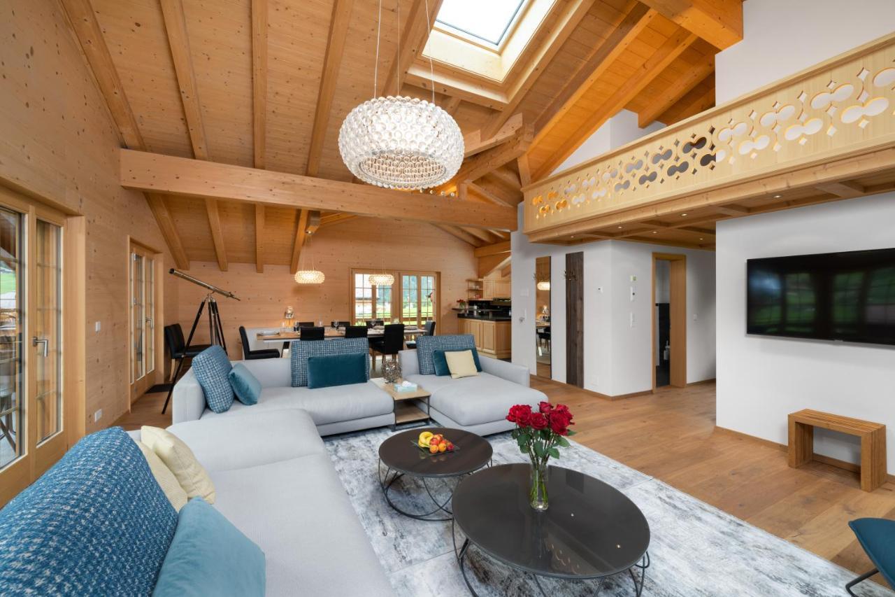 Chalet Alia - Swiss Hotel Apartments Grindelwald Exterior foto