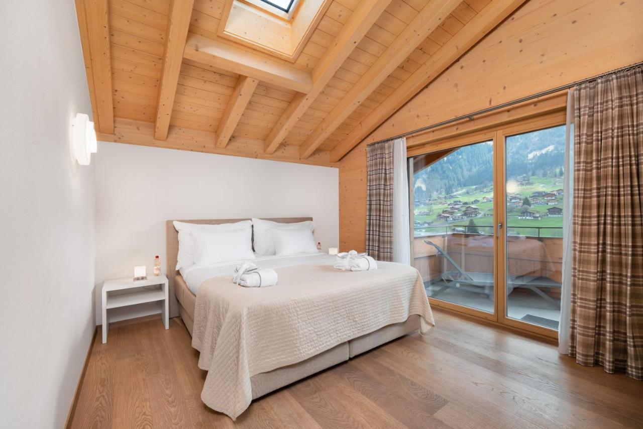 Chalet Alia - Swiss Hotel Apartments Grindelwald Exterior foto