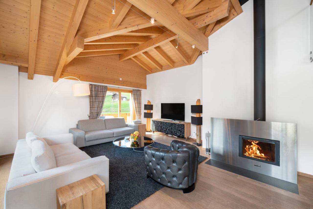 Chalet Alia - Swiss Hotel Apartments Grindelwald Exterior foto