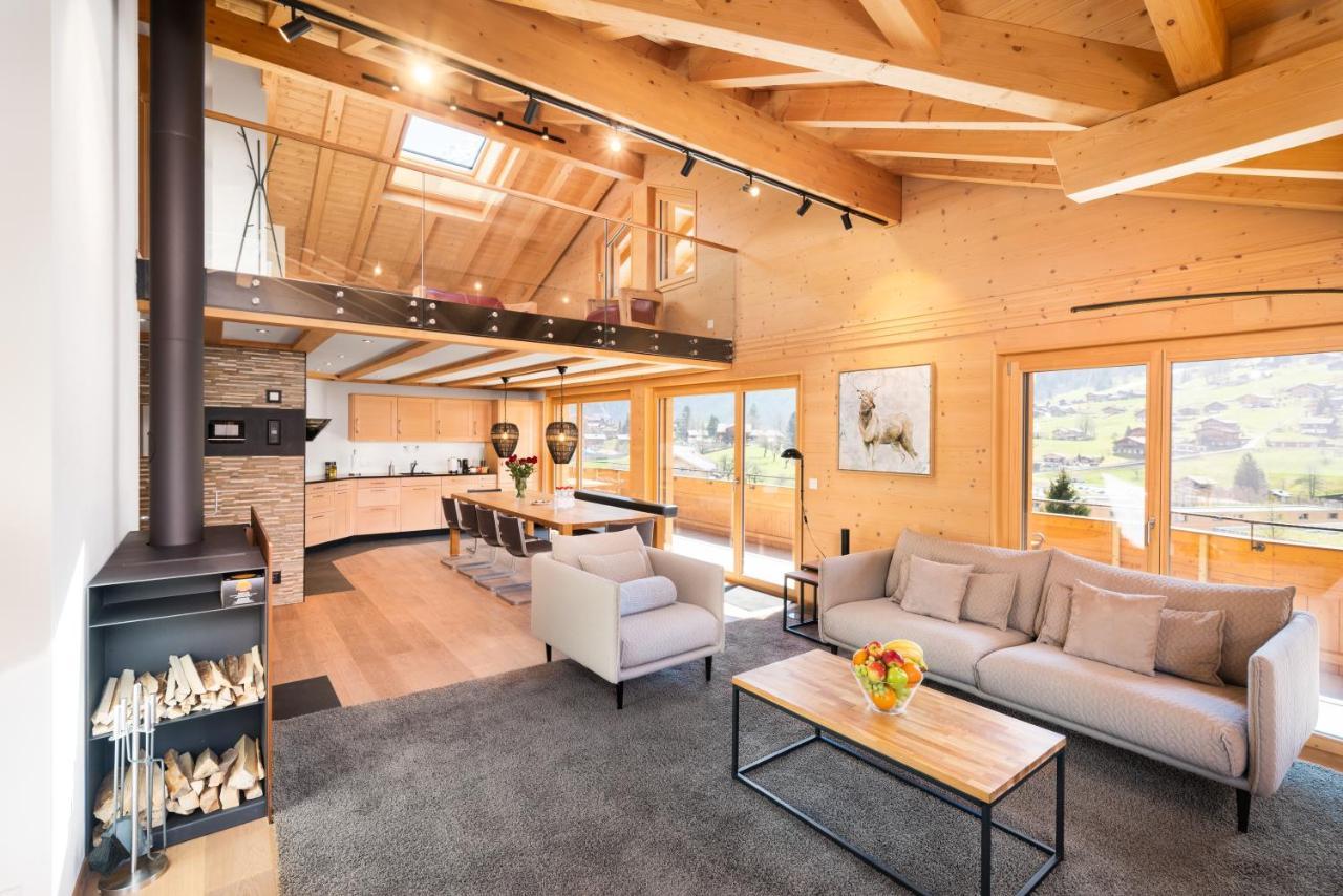 Chalet Alia - Swiss Hotel Apartments Grindelwald Exterior foto