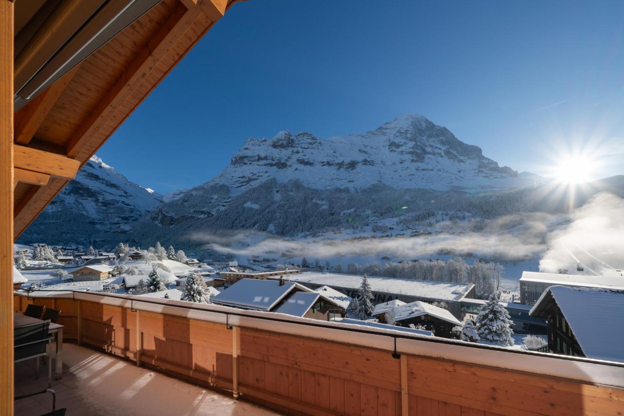 Chalet Alia - Swiss Hotel Apartments Grindelwald Exterior foto
