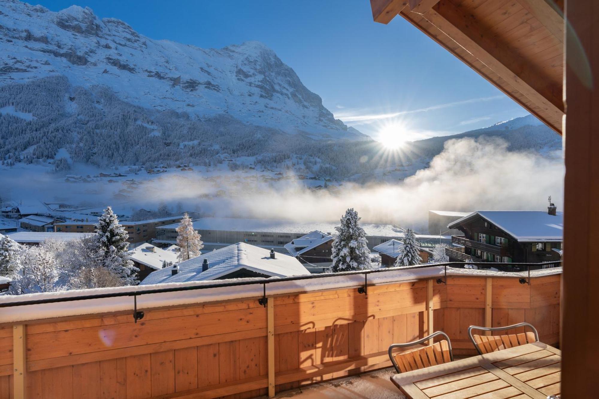 Chalet Alia - Swiss Hotel Apartments Grindelwald Exterior foto