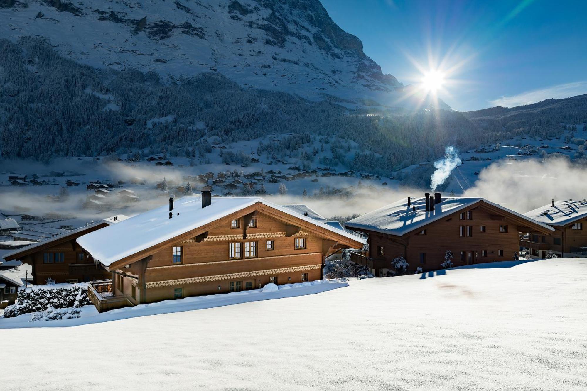 Chalet Alia - Swiss Hotel Apartments Grindelwald Exterior foto