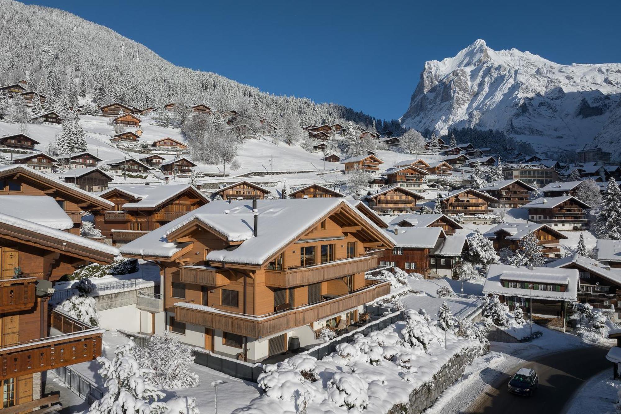 Chalet Alia - Swiss Hotel Apartments Grindelwald Exterior foto